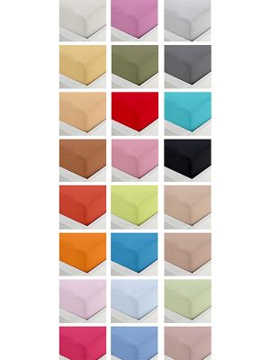 Κατωσέντονο Menta με λάστιχο 9 Fuchsia Ημίδιπλο (120x200+25) SUNSHINEHOME - Image 3