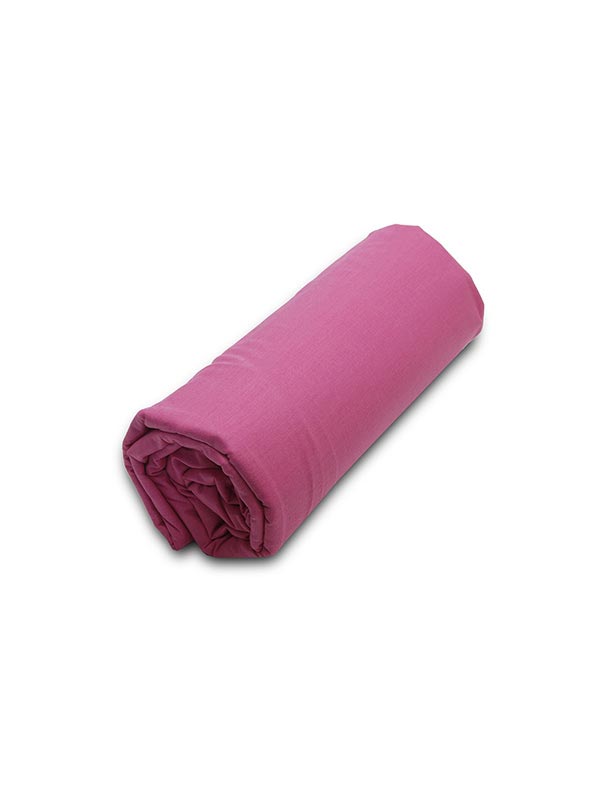 Κατωσέντονο Menta με λάστιχο 9 Fuchsia Ημίδιπλο (120x200+25) SUNSHINEHOME