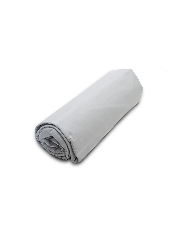 Κατωσέντονο Menta με λάστιχο 18 Light Grey Διπλό (160x200+40) SUNSHINEHOME