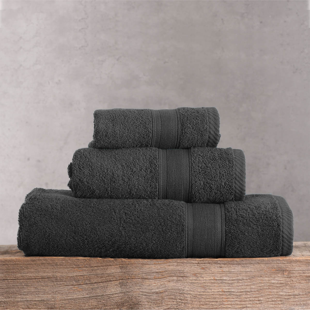 207F.-illusion_towels24_gray-2.jpg ILLUSION - ΠΕΤΣΕΤΑ 100% ΒΑΜΒΑΚΙ ΠΕΝΙΕ 480gsm ΑΝΘΡΑΚΙ ΜΠΑΝΙΟΥ (70X140) ΜΠΑΝΙΟΥ (70X140) 100% ΒΑΜΒΑΚΙ Rythmos - Image 1