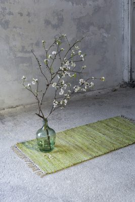 Χαλί 60x130 - Arya Lime της Nima Home 60% Denim - 40% Hemp, Hand Woven Χαλί 60x130