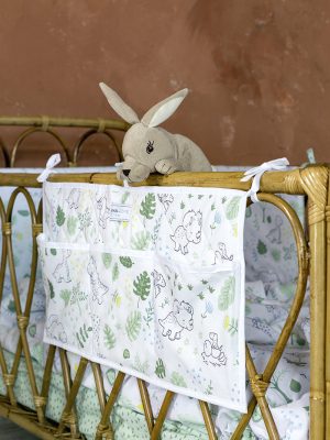 Βρεφική θήκη οργάνωσης 60x30 - Baby T-Rex της Nima Bebe 100% Cotton Θήκη οργάνωσης 60x30