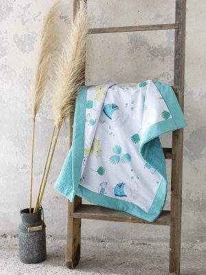 Πετσέτα Θαλάσσης 75x75 - Chirpy της Nima Bebe 100% Cotton Πετσέτα 75x75