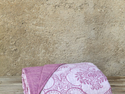 Κουβερλί Μονό - Victoria Pink της Kocoon Home 100% Cotton, 144 T.C. Μονό 160x245