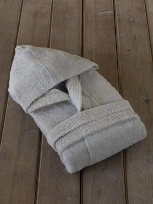 Μπουρνούζι Molle - Extra Large - Light Gray της Kocoon Home 100% Cotton, 380 gsm Extra Large