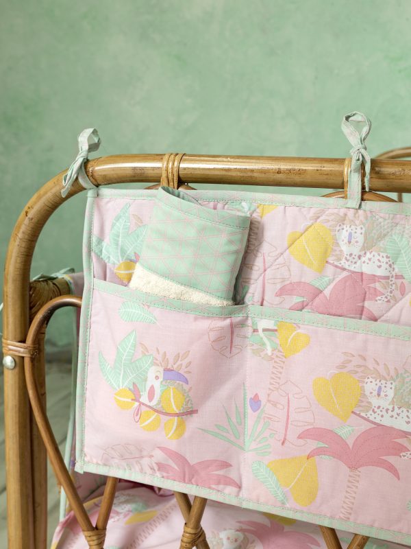 Βρεφική θήκη οργάνωσης 60x30 - Little Paradise της Nima Bebe 100% Cotton, 144 T.C. Θήκη οργάνωσης 60x30
