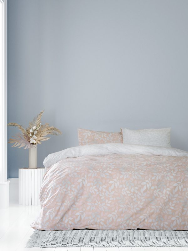 Κουβερλί Μονό - Arbor Pink της Kocoon Home 50% Cotton - 50% Polyester, 144 T.C. Μονό 160x240