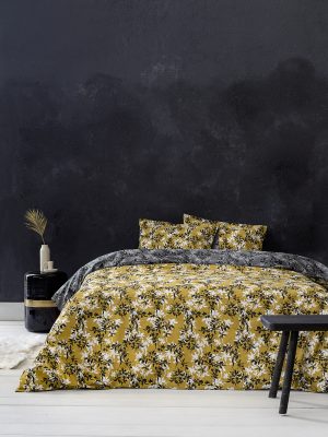 Σετ Παπλωματοθήκη Μονή - Zinnia της Nima Home 100% Cotton, 144 T.C. Μονή (1 x 160x240 + 1 Μαξιλαροθήκη 52x72)