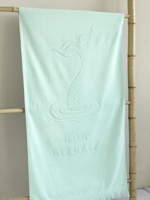 Πετσέτα Θαλάσσης 70x140 - Little Mermaid Jacquard της Nima Kids 100% Cotton, Jacquard Πετσέτα 70x140