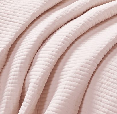 Μαξιλαροθήκες Armony (Pink) καπιτονέ κέντημα / ruffle Μαξ/θήκες 50x70/2τεμ Liolios Home - Image 4