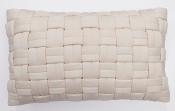 Clusp (Natural) Μξιλάρι με γέμιση 100% cotton knitted Cushion 40x60 Liolios Home - Image 2