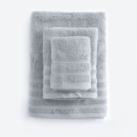 LAGOON - ΠΕΤΣΕΤΑ 100% ΒΑΜΒΑΚΙ ΠΕΝΙΕ 470gsm ΓΚΡΙ ΑΝΟΙΧΤΟ ΜΠΑΝΙΟΥ (70X140) ΜΠΑΝΙΟΥ (70X140) 100% ΒΑΜΒΑΚΙ Rythmos