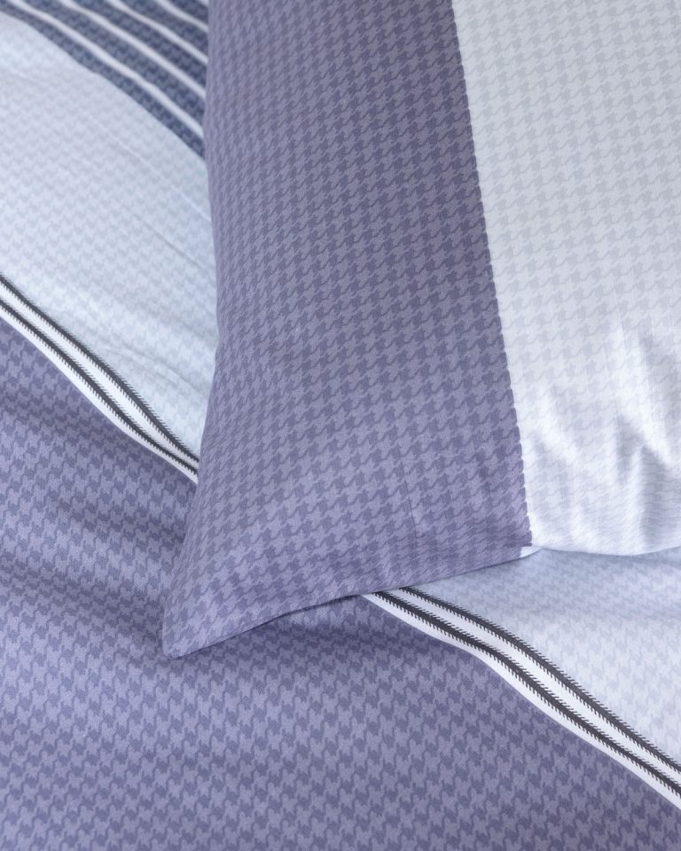 BOOST ΜΠΛΕ - ΣΕΤ ΣΕΝΤΟΝΙΑ DIVA ΗΜΙΔΙΠΛΟ ΜΕ ΛΑΣΤΙΧΟ (160X260, 105X205+25) ΗΜΙΔΙΠΛΟ ΜΕ ΛΑΣΤΙΧΟ (160X260, 105X205+25) 100% ΒΑΜΒΑΚΙ Rythmos - Image 3