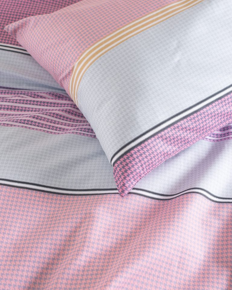 BOOST ΡΟΖ - ΖΕΥΓΟΣ ΜΑΞΙΛΑΡΟΘΗΚΕΣ 50Χ70 100% ΒΑΜΒΑΚΙ Rythmos - Image 4