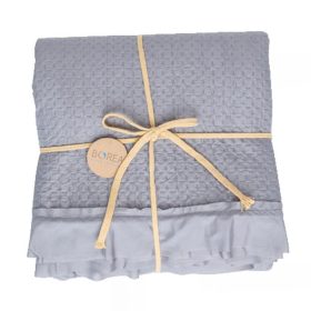 Κουβερλί Σετ Anne Μονό 160 x 220 cm + 50 x 70 cm  100% Πολυέστερ Ροζ BOREA - Image 8