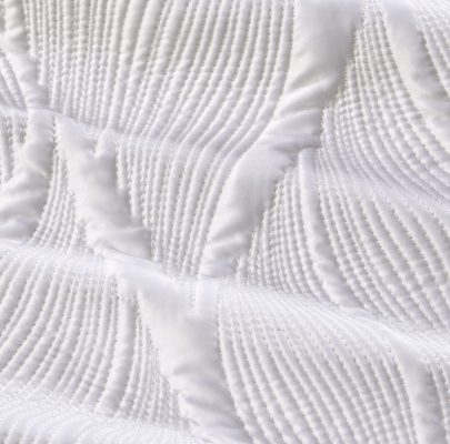 Lily (White) Bedspead 100% microsatin & καπιτονέ κέντημα 250x240 + Mαξ/θήκες 50x70/2τεμ Liolios Home - Image 5