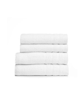 Βαμβακερή Λευκή Ξενοδοχειακή Πετσέτα Charm 500gsm Χειρός | 30x45cm Άσπρο της Pennie