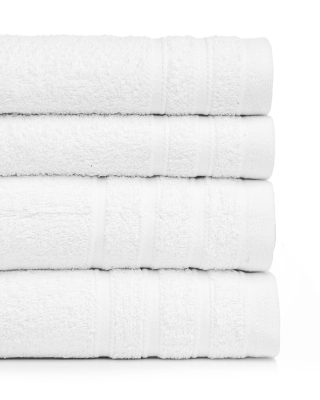 Βαμβακερή Λευκή Ξενοδοχειακή Πετσέτα Charm 500gsm Χειρός | 30x45cm Άσπρο της Pennie - Image 2