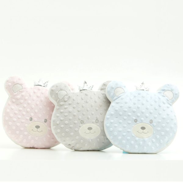 Μαξιλάρι Διακοσμητικό Angel Bear 30 x 25 cm  100% Πολυέστερ Γκρι BOREA - Image 3
