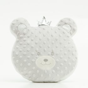Μαξιλάρι Διακοσμητικό Angel Bear 30 x 25 cm 100% Πολυέστερ Γκρι BOREA - Image 6