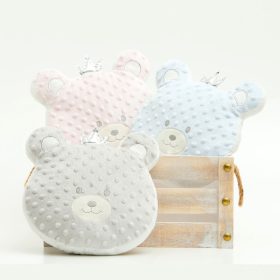 Μαξιλάρι Διακοσμητικό Angel Bear 30 x 25 cm 100% Πολυέστερ Ροζ BOREA
