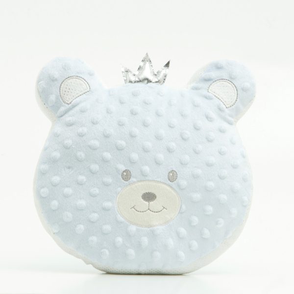 Μαξιλάρι Διακοσμητικό Angel Bear 30 x 25 cm  100% Πολυέστερ Γκρι BOREA - Image 4