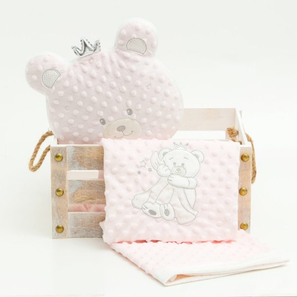 Μαξιλάρι Διακοσμητικό Angel Bear 30 x 25 cm  100% Πολυέστερ Γκρι BOREA - Image 8
