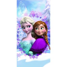 Πετσέτα Θαλάσσης Βαμβακερή Βελούδινη Frozen 320gsm 70 x 140 cm  100% Βαμβακερό Τυρκουάζ BOREA - Image 2