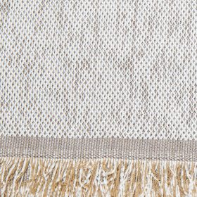Ριχτάρι Πολυθρόνας 4 Season 180 x 150 cm  50% Σενίλ -50% Βαμβάκι Γκρι BOREA - Image 12
