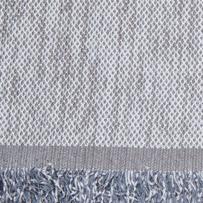Ριχτάρι Πολυθρόνας 4 Season 180 x 150 cm  50% Σενίλ -50% Βαμβάκι Εκρού BOREA - Image 9