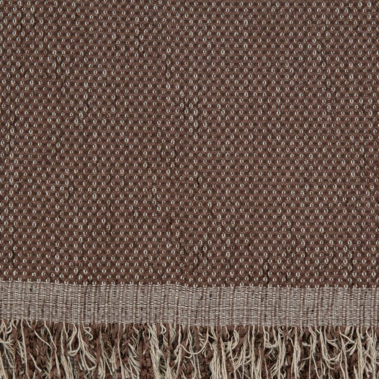 Ριχτάρι Τριθέσιο 4 Season 180 x 280 cm  50% Σενίλ -50% Βαμβάκι Τερακότα BOREA - Image 5