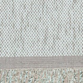 Ριχτάρι Πολυθρόνας 4 Season 180 x 150 cm 50% Σενίλ -50% Βαμβάκι Μπλε BOREA - Image 11