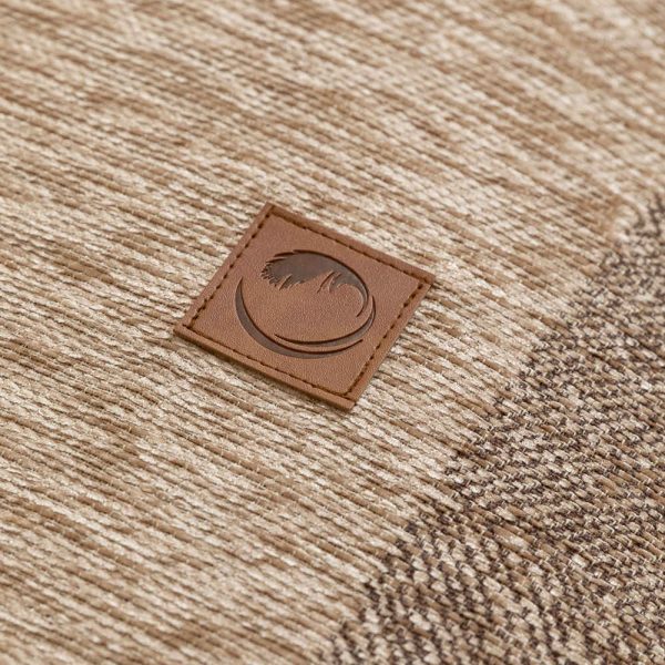 Ριχτάρι Σενίλ Διθέσιο Square 180 x 250 cm  100% Πολυέστερ Γκρι BOREA - Image 11