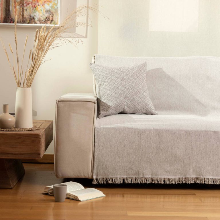 Ριχτάρι Βαμβακερό Διθέσιο Aztek 180 x 250 cm  100% Βαμβάκι Πετρόλ BOREA - Image 10