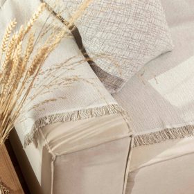 Ριχτάρι Βαμβακερό Διθέσιο Aztek 180 x 250 cm  100% Βαμβάκι Πετρόλ BOREA - Image 11