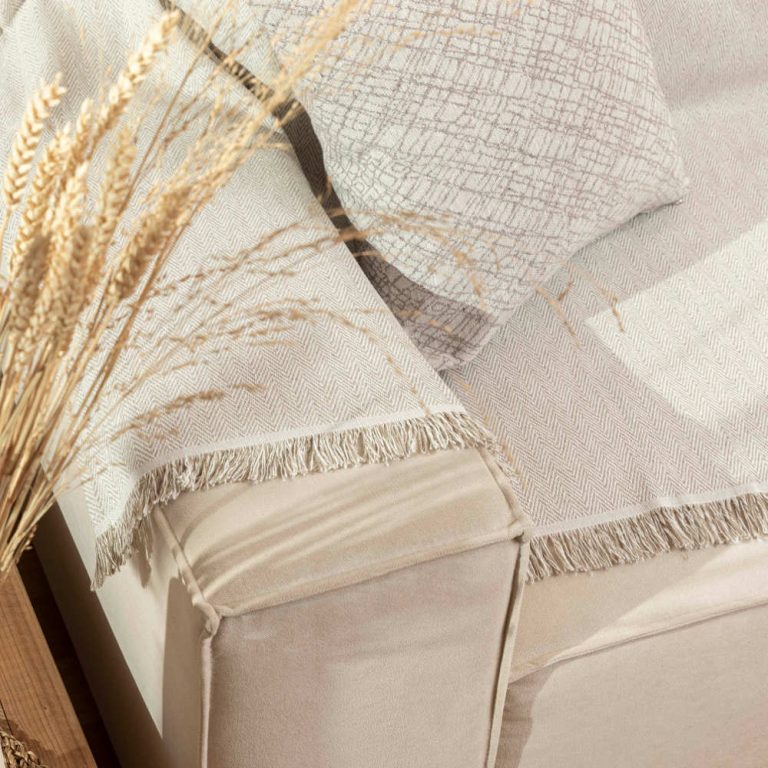 Ριχτάρι Βαμβακερό Διθέσιο Aztek 180 x 250 cm  100% Βαμβάκι Πετρόλ BOREA - Image 11