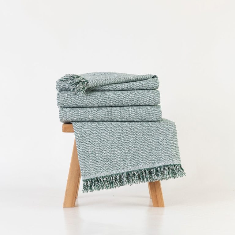 Ριχτάρι Βαμβακερό Τριθέσιο Aztek 180 x 300 cm  100% Βαμβάκι Γκρι BOREA - Image 9