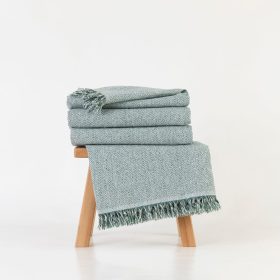 Ριχτάρι Βαμβακερό Τετραθέσιο Aztek 180 x 350 cm  100% Βαμβάκι Γκρι BOREA - Image 12