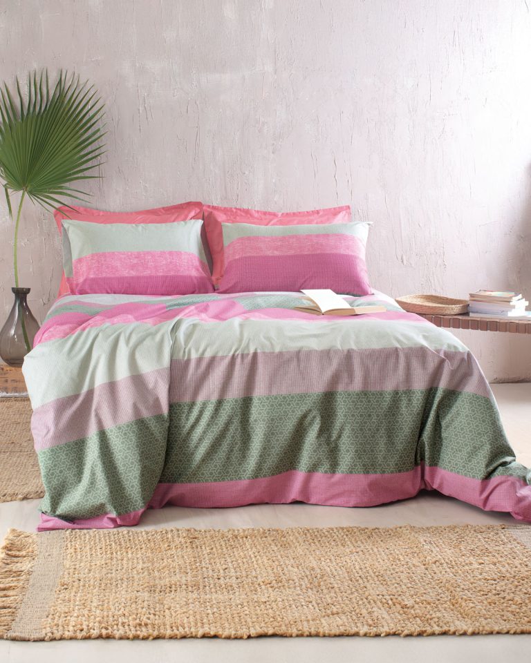 robin_bed_pink-4.jpg ROBIN ΡΟΖ - ΣΕΤ ΣΕΝΤΟΝΙΑ NEXT ΥΠΕΡΔΙΠΛΟ ΜΕ ΛΑΣΤΙΧΟ (230X260, 165X205+25) ΥΠΕΡΔΙΠΛΟ ΜΕ ΛΑΣΤΙΧΟ (230X260, 165X205+25) 50% ΒΑΜΒΑΚΙ - 50% ΠΟΛΥΕΣΤΕΡΑΣ Rythmos - Image 1