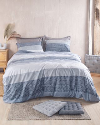 ROBIN ΜΠΛΕ - ΣΕΤ ΣΕΝΤΟΝΙΑ NEXT KING SIZE (260X280) KING SIZE (260X280) 50% ΒΑΜΒΑΚΙ - 50% ΠΟΛΥΕΣΤΕΡΑΣ Rythmos