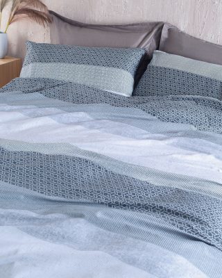 ROBIN ΜΠΛΕ - ΣΕΤ ΚΟΥΒΕΡΛΙ NEXT ΗΜΙΔΙΠΛΟ (160X240) ΗΜΙΔΙΠΛΟ (160X240) 50% ΒΑΜΒΑΚΙ - 50% ΠΟΛΥΕΣΤΕΡΑΣ Rythmos - Image 2