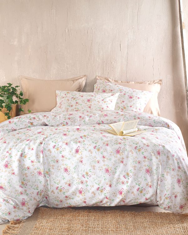 SORIN ΡΟΖ - ΣΕΤ ΣΕΝΤΟΝΙΑ DIVA KING SIZE (270Χ290) KING SIZE (270Χ290) 100% ΒΑΜΒΑΚΙ Rythmos