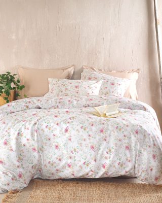 SORIN ΡΟΖ - ΣΕΤ ΣΕΝΤΟΝΙΑ DIVA ΥΠΕΡΔΙΠΛΟ ΜΕ ΛΑΣΤΙΧΟ (230Χ270, 165Χ205+29) ΥΠΕΡΔΙΠΛΟ ΜΕ ΛΑΣΤΙΧΟ (230Χ270, 165Χ205+29) 100% ΒΑΜΒΑΚΙ Rythmos