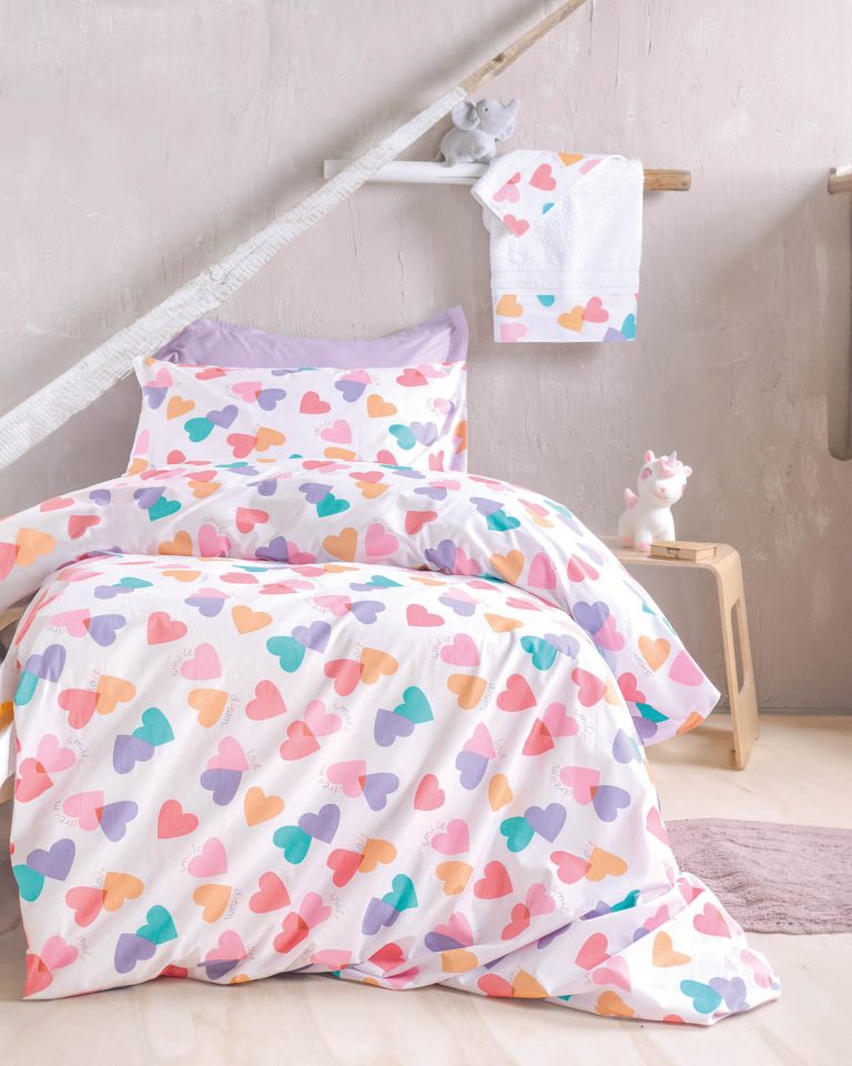 zoey_symbol_kid-3.jpg ZOEY - ΣΕΤ ΚΟΥΒΕΡΛΙ ΠΑΙΔΙΚΟ 2 ΤΕΜ. ΗΜΙΔΙΠΛΟ (160X240) 100% ΒΑΜΒΑΚΙ Rythmos - Image 1