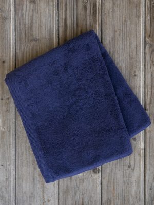 Πετσέτα 80x180 Πισίνας Plaza - Navy - VAT Dyed 460gsm - 100% Βαμβάκι της Nima Hotelling 100% Cotton, 460 gsm, VAT dyed Πισίνας 80x180