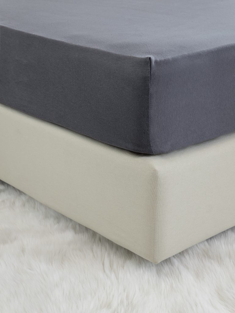 Σεντόνι Γίγας με Λάστιχο - Tender Dark Gray της Nima Home 100% Jersey Cotton Γίγας με Λάστιχο 180x200+40 - Image 1