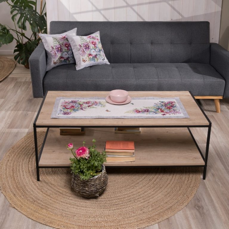 Καρέ & Τραβέρσα Boltana Σετ 2 τεμαχίων - 100x100cm & 40x100cm της TEORAN - Image 3