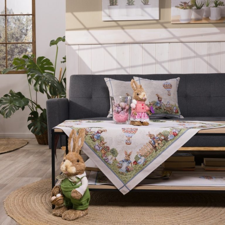 Καρέ & Τραβέρσα Pascal Σετ 2 τεμαχίων - 100x100cm & 40x100cm της TEORAN - Image 1