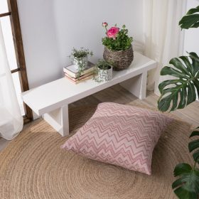 Μαξιλαροθήκη Piacenza 06 - 65x65cm δαπέδου με γέμιση  της TEORAN - Image 3
