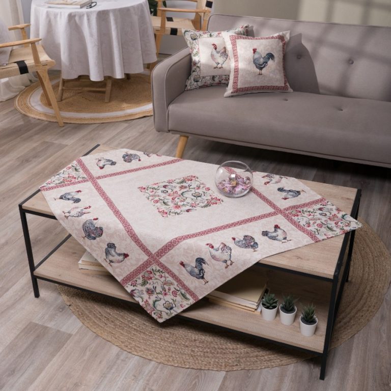 Καρέ & Τραβέρσα Rooster Σετ 2 τεμαχίων - 100x100cm & 40x100cm της TEORAN - Image 3